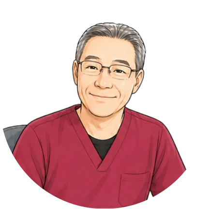 院長のイラスト
